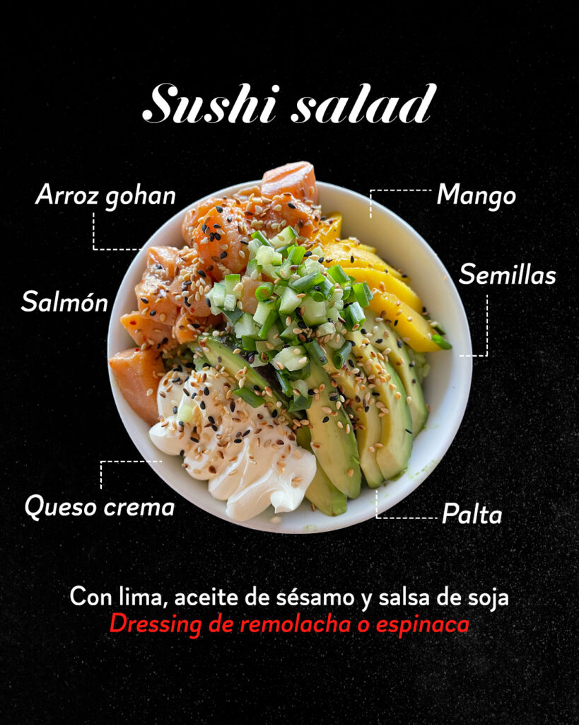 Sushi Salad es la elección perfecta
