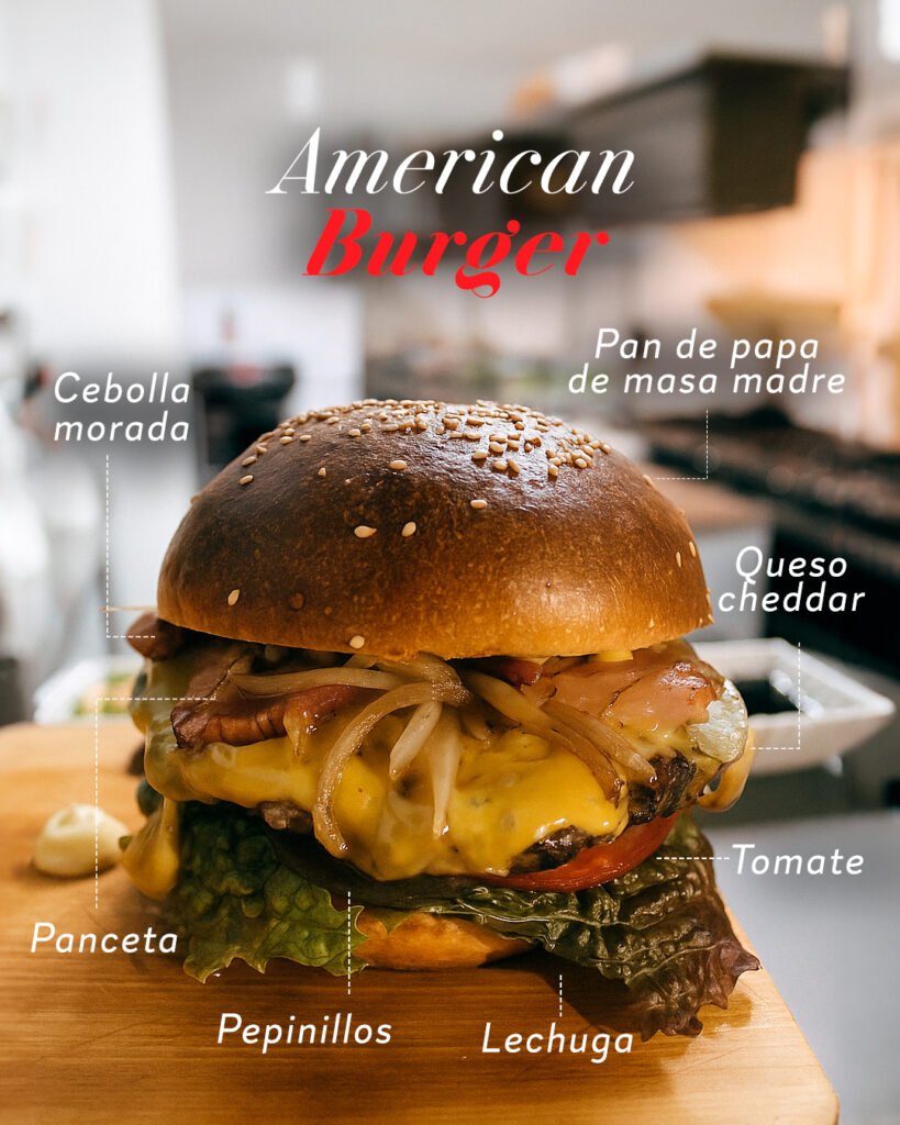 La american burger
